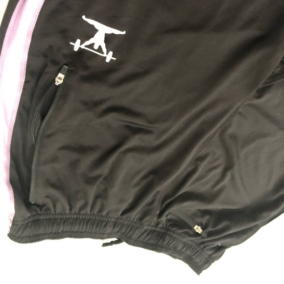 Jujimufu Black and Lavender Joggers size (M) - Picture 3 of 3